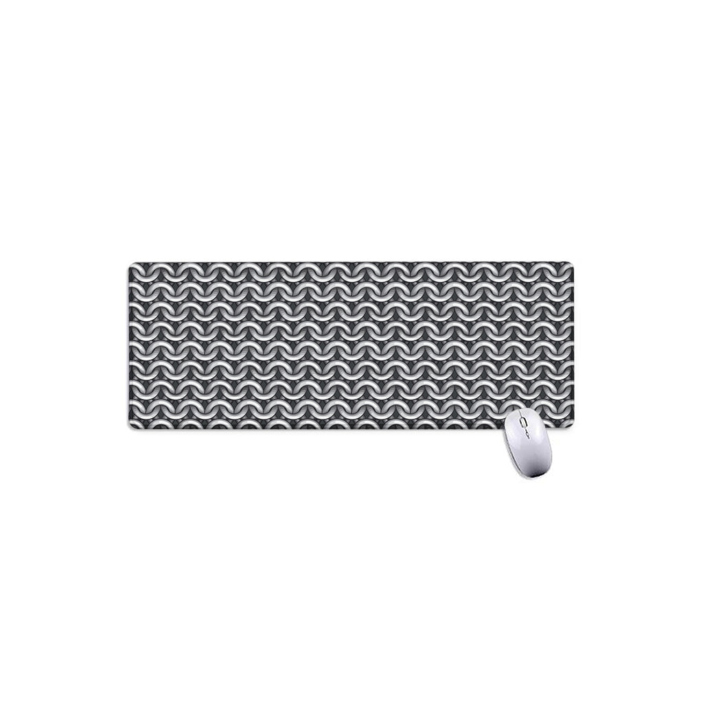 Chainmail Print Extended Mouse Pad