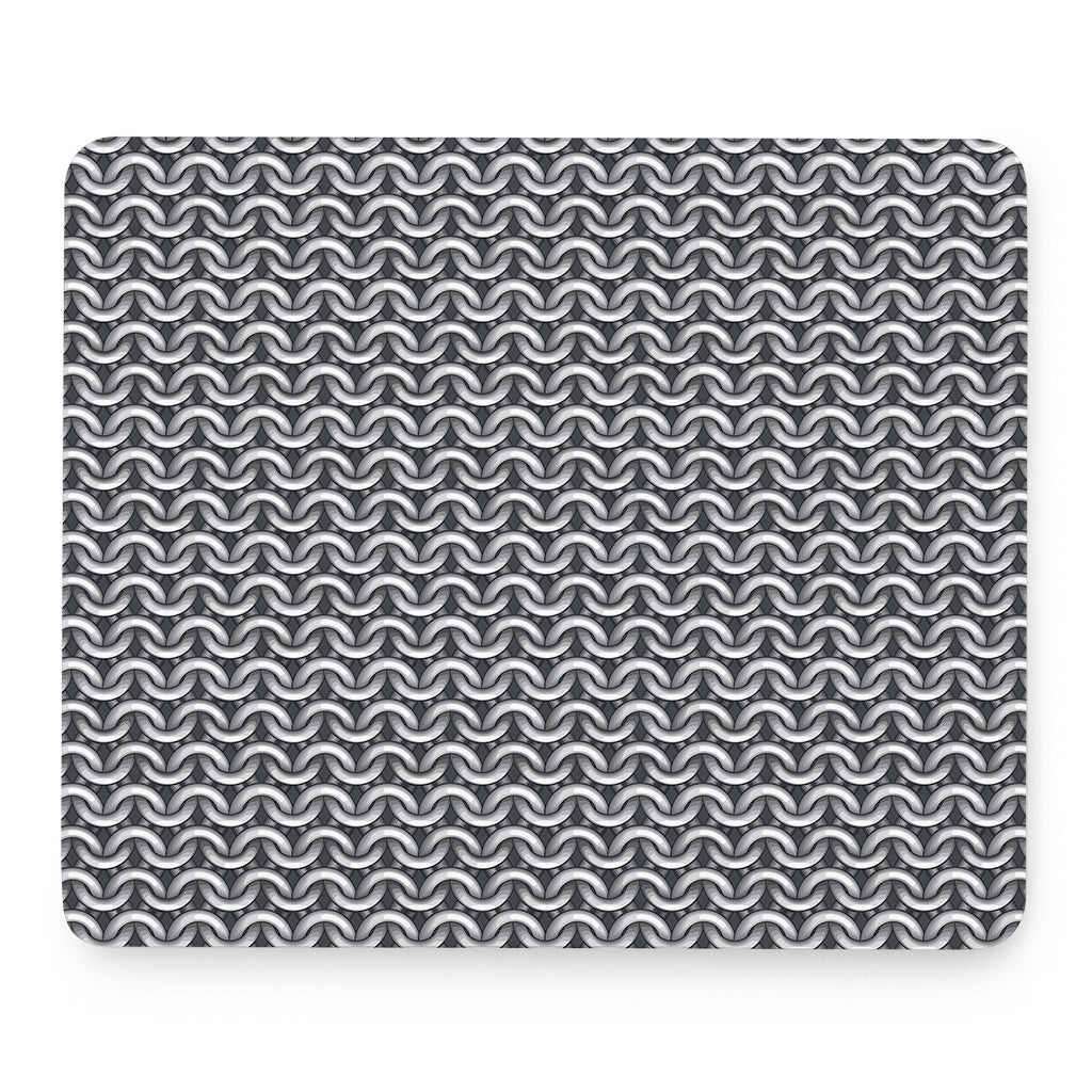 Chainmail Print Mouse Pad