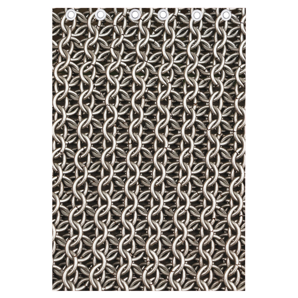 Chainmail Ring Print Curtain