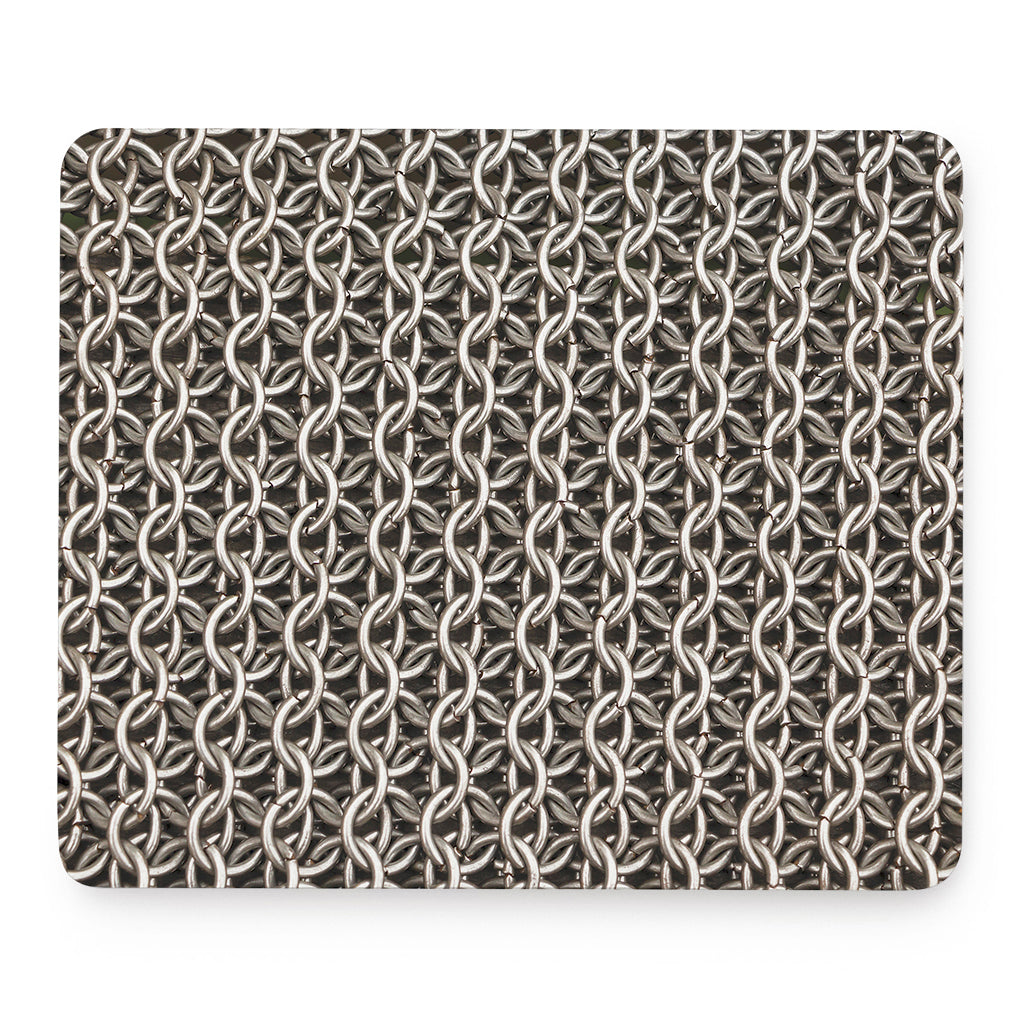 Chainmail Ring Print Mouse Pad