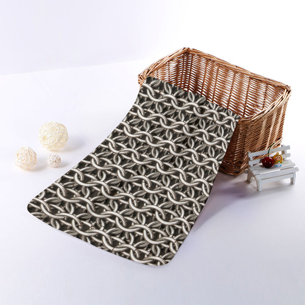 Chainmail Ring Print Towel