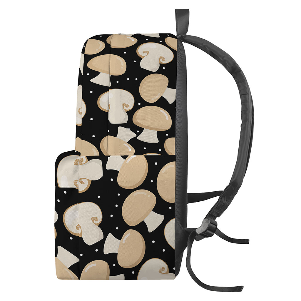 Champignon Mushroom Pattern Print Backpack