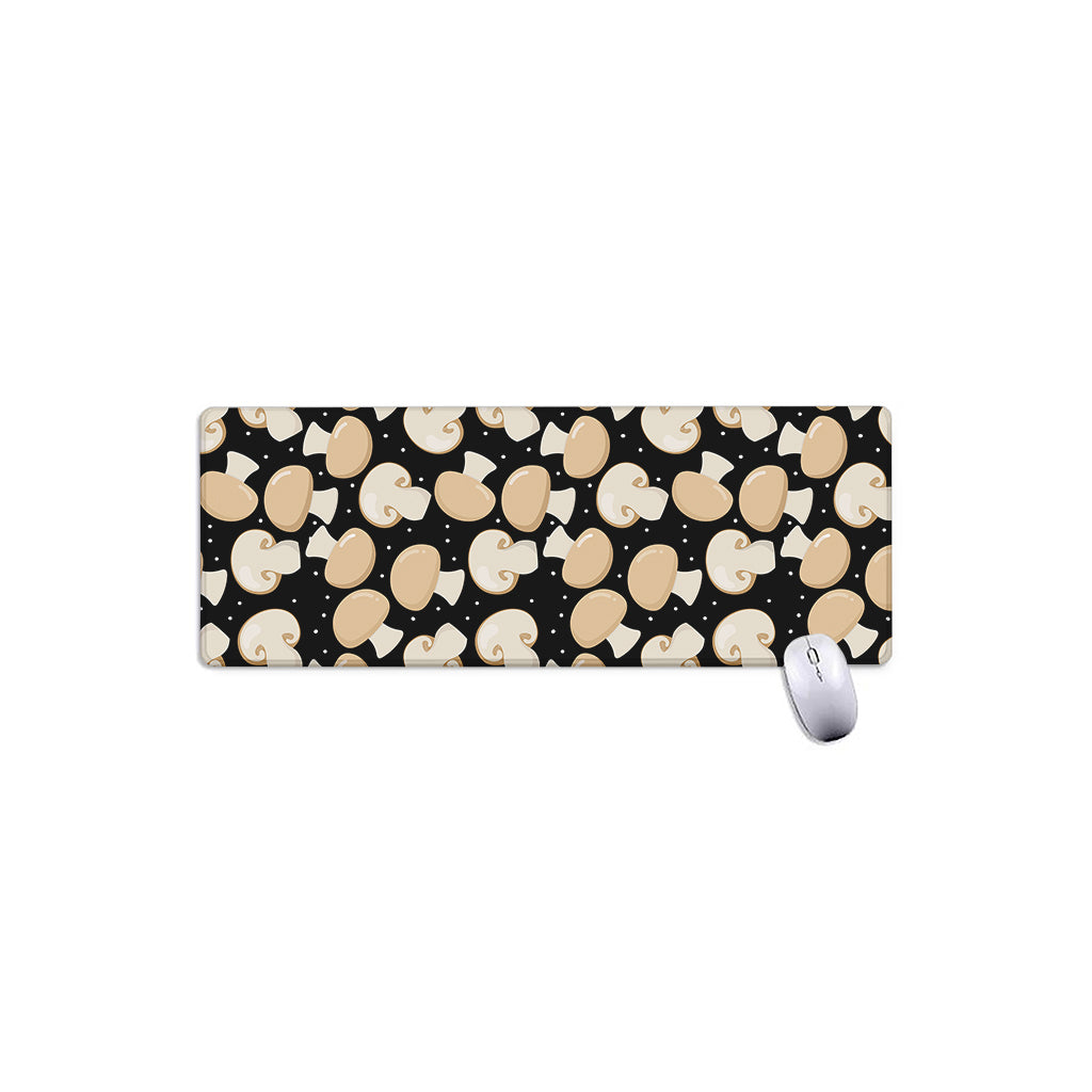 Champignon Mushroom Pattern Print Extended Mouse Pad