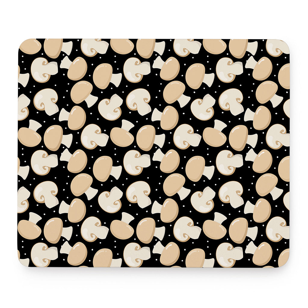 Champignon Mushroom Pattern Print Mouse Pad