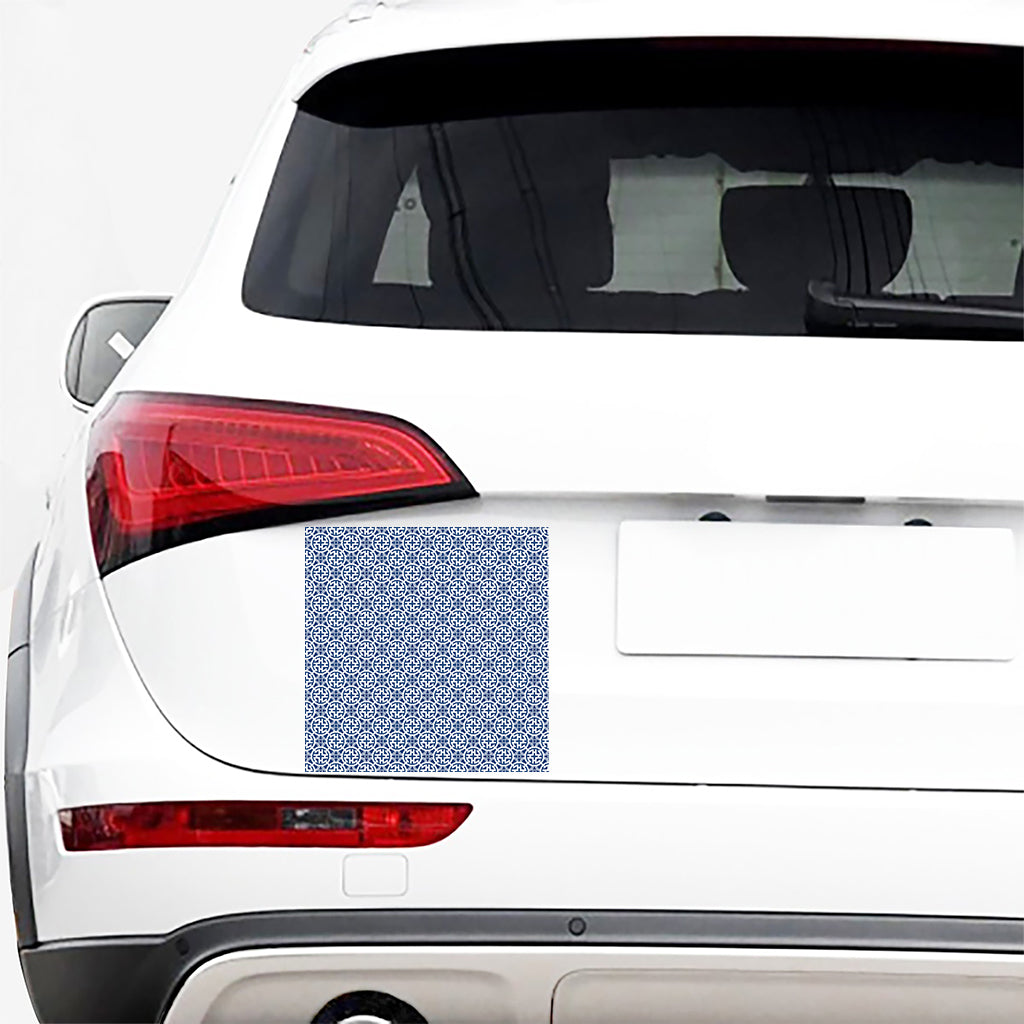 Chinese Luck Symbol Pattern Print Car Sticker