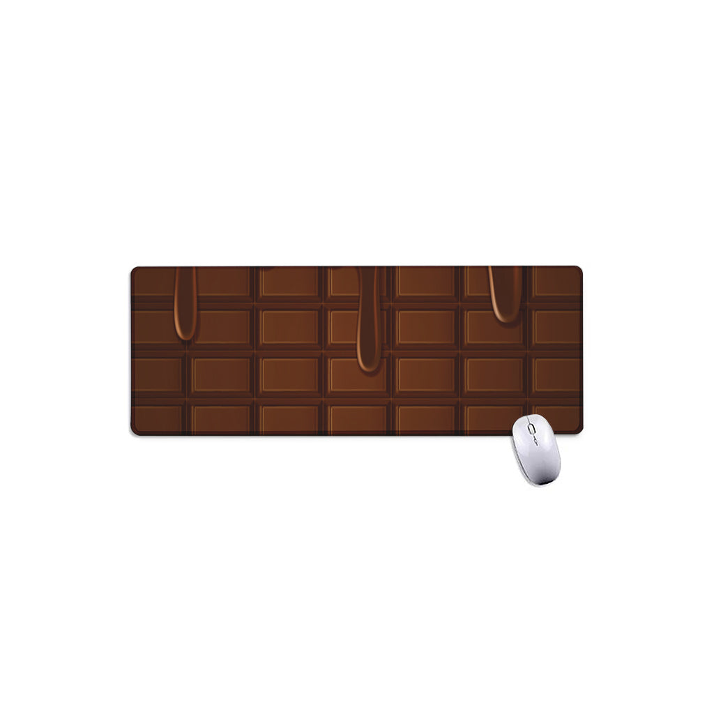 Chocolate Print Extended Mouse Pad