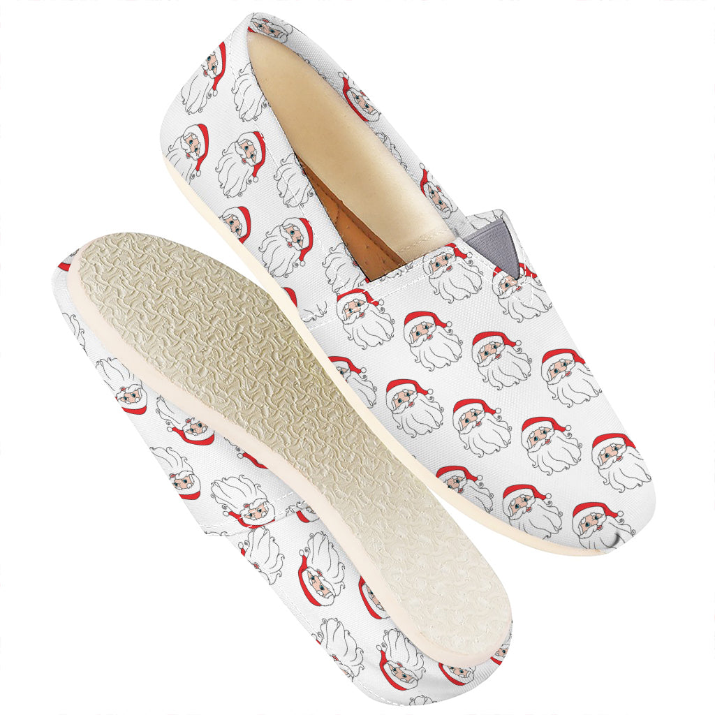 Christmas Santa Claus Pattern Print Casual Shoes