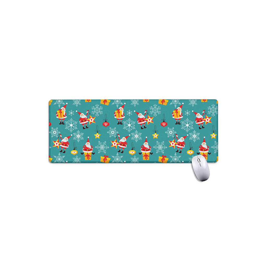 Christmas Santa Gift Pattern Print Extended Mouse Pad