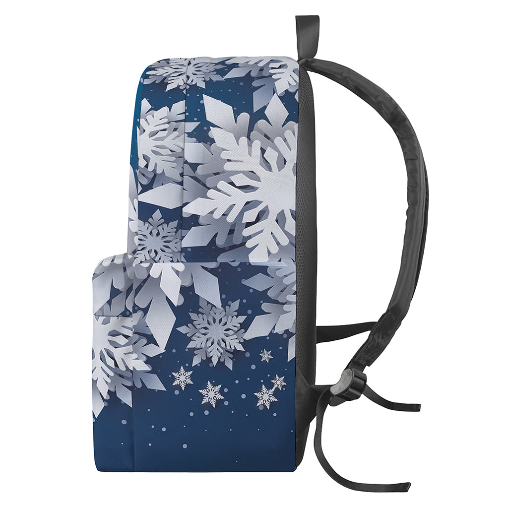 Christmas Snowflake Print Backpack