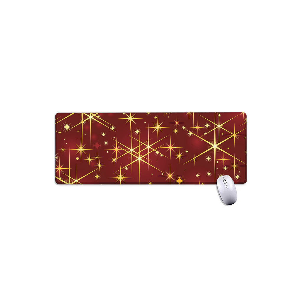 Christmas Sparkle Print Extended Mouse Pad