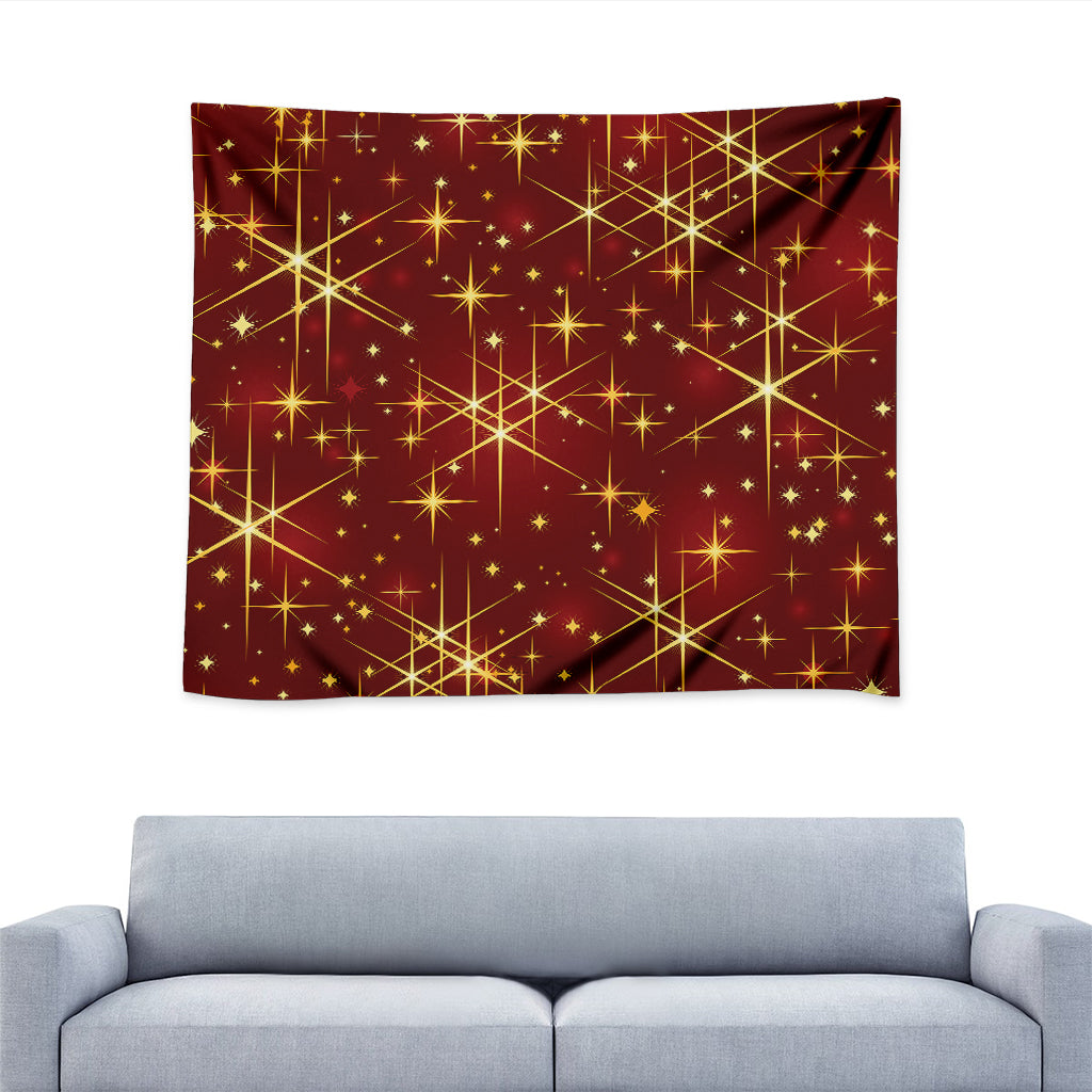 Christmas Sparkle Print Tapestry