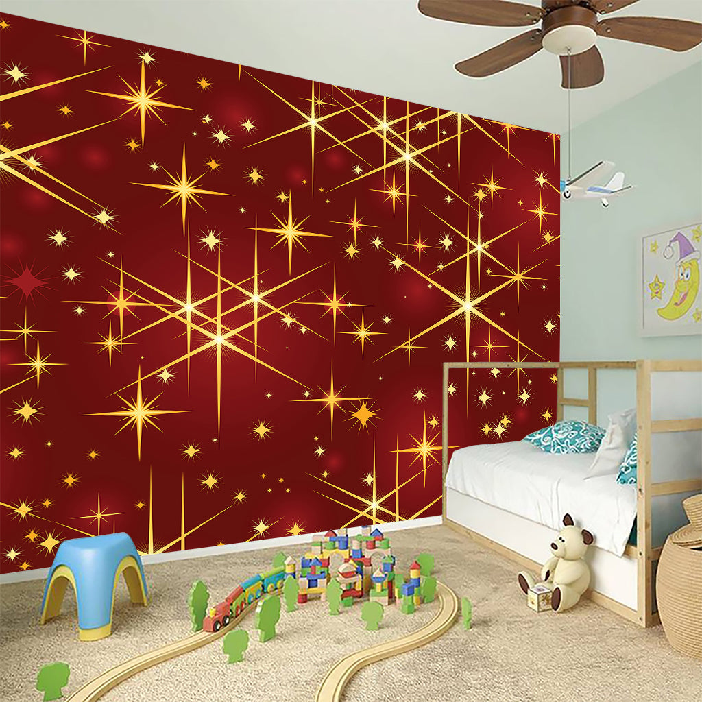 Christmas Sparkle Print Wall Sticker