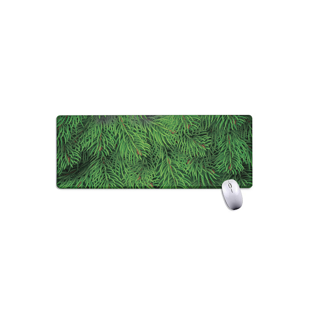 Christmas Tree Branches Print Extended Mouse Pad