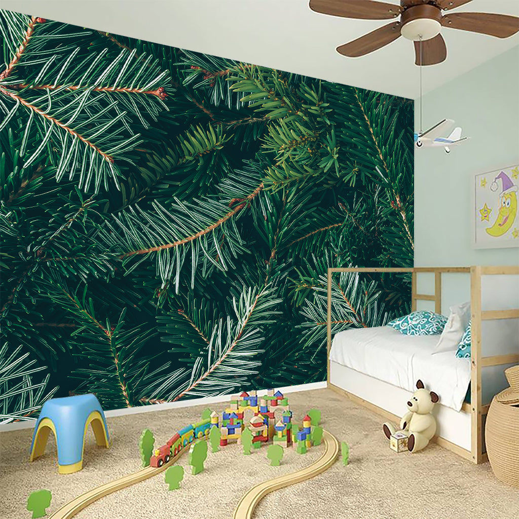 Christmas Tree Print Wall Sticker