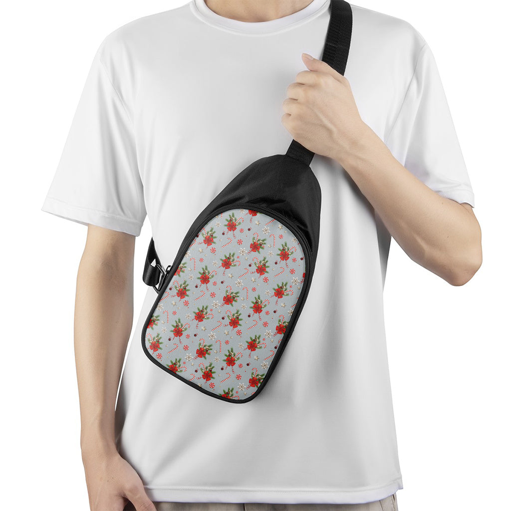Christmas Winter Holiday Pattern Print Chest Bag