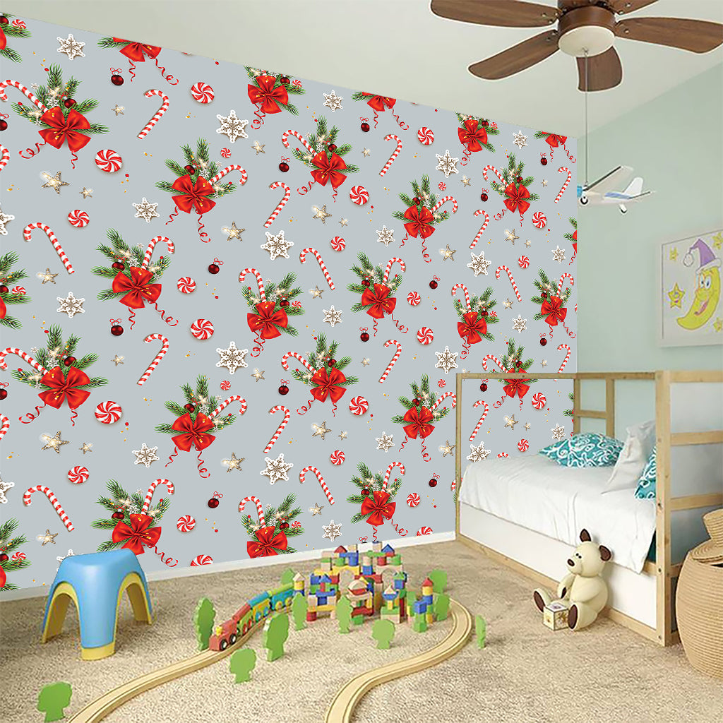 Christmas Winter Holiday Pattern Print Wall Sticker