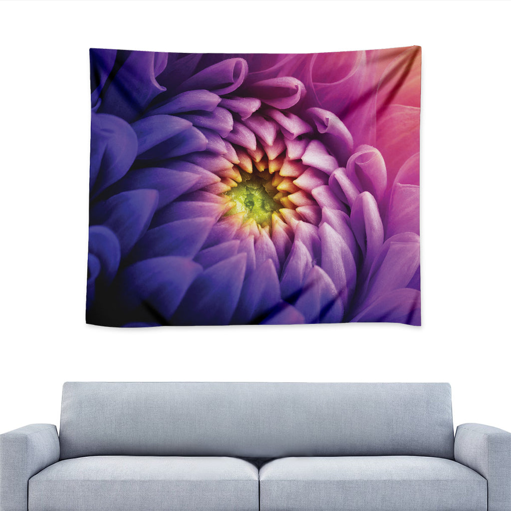 Chrysanthemum Flower Print Tapestry