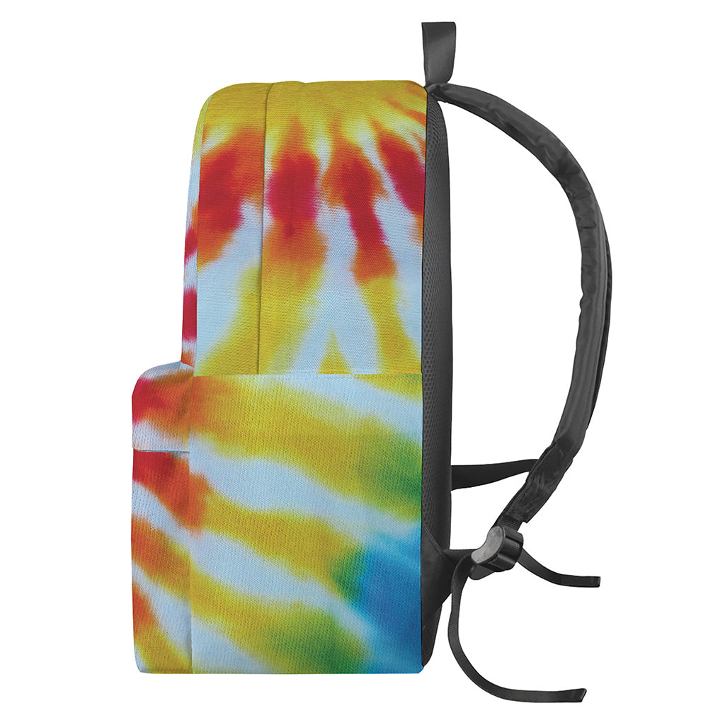 Circle Tie Dye Print Backpack