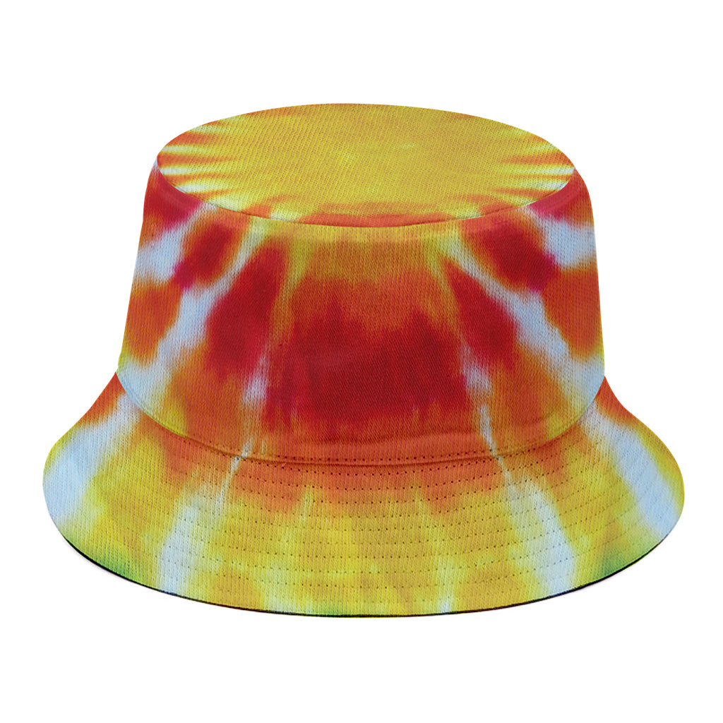 Circle Tie Dye Print Bucket Hat