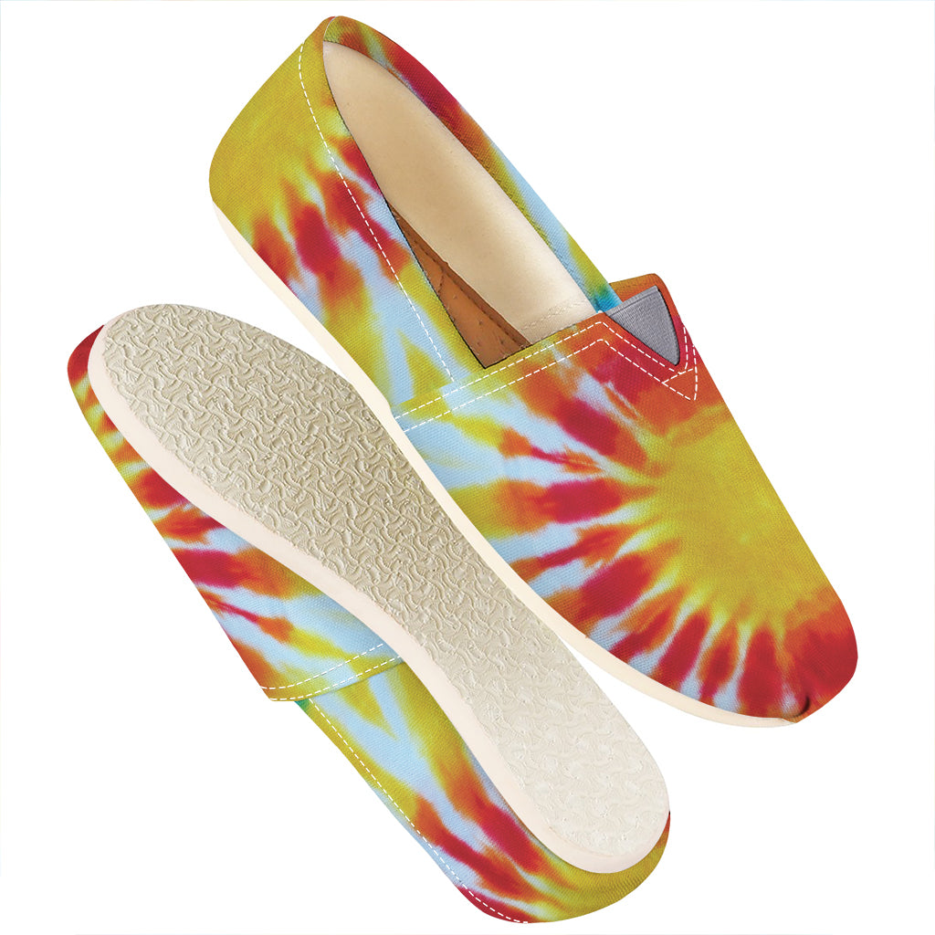 Circle Tie Dye Print Casual Shoes