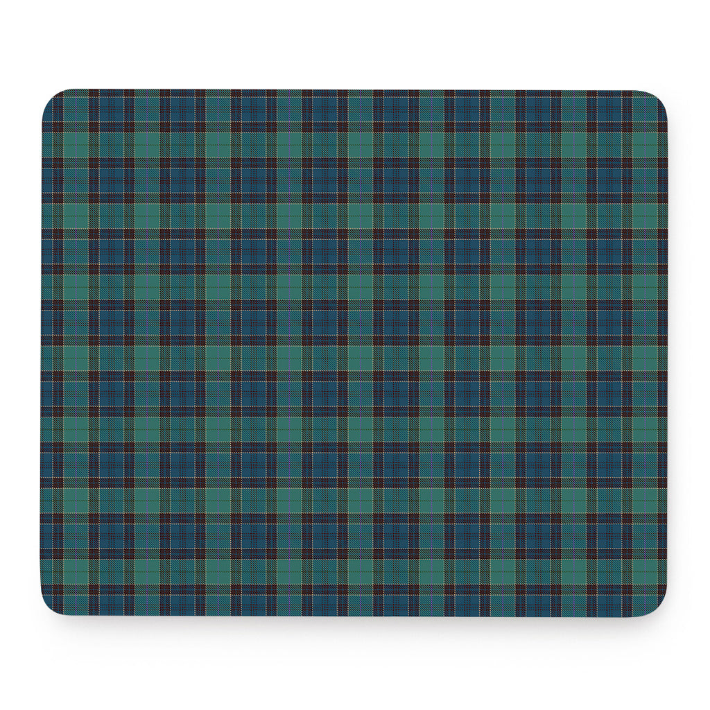 Clan Campbell Tartan Pattern Print Mouse Pad