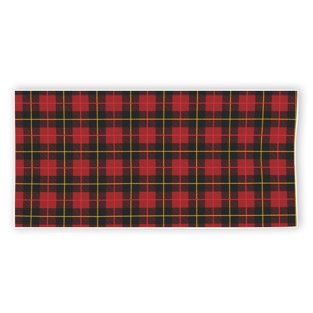 Clan Macqueen Tartan Pattern Print Beach Towel