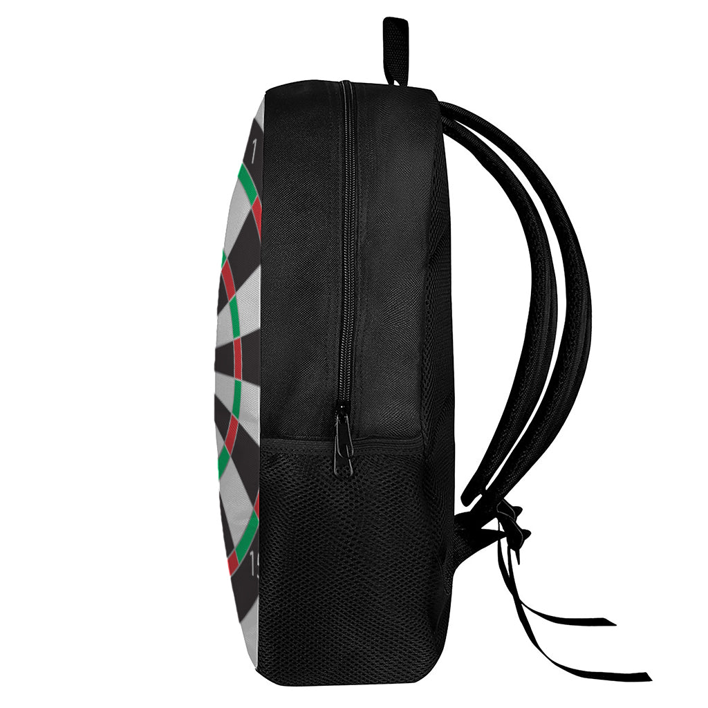 Classic Dartboard Print 17 Inch Backpack