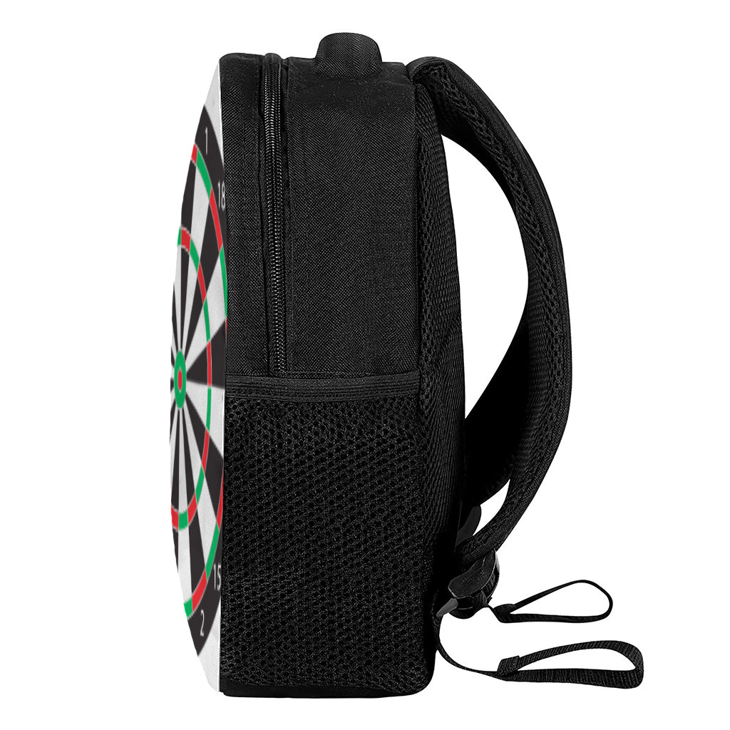 Classic Dartboard Print Casual Backpack