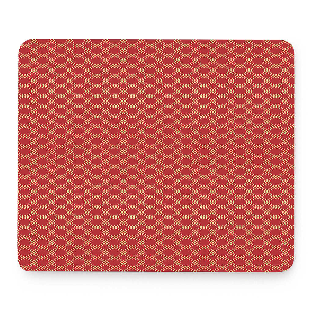 Classic Japanese Pattern Print Mouse Pad
