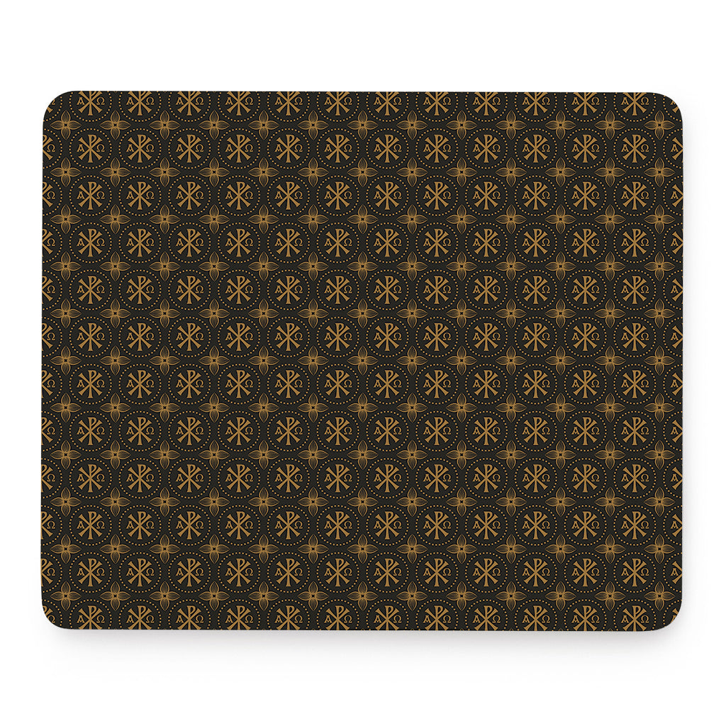 Classic Orthodox Pattern Print Mouse Pad