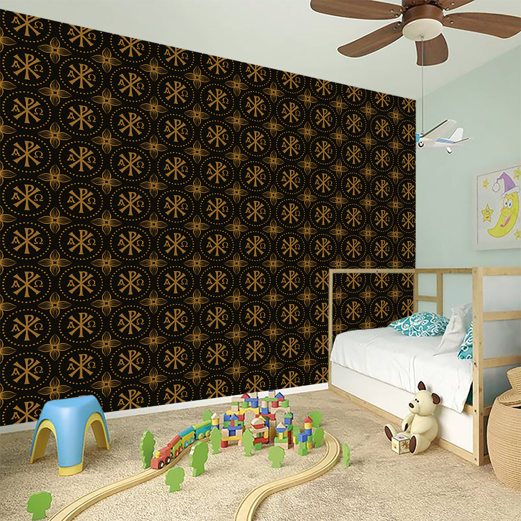 Classic Orthodox Pattern Print Wall Sticker