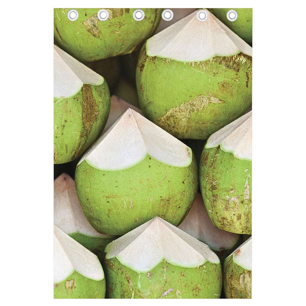 Coconut 3D Print Curtain
