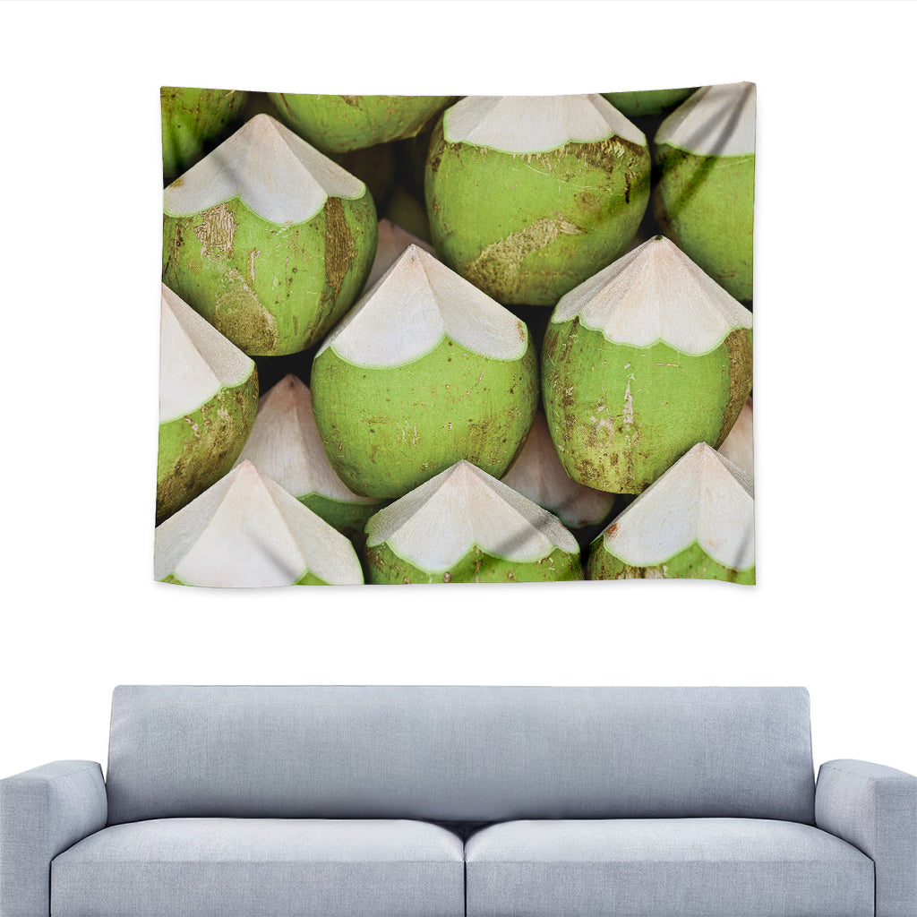 Coconut 3D Print Tapestry