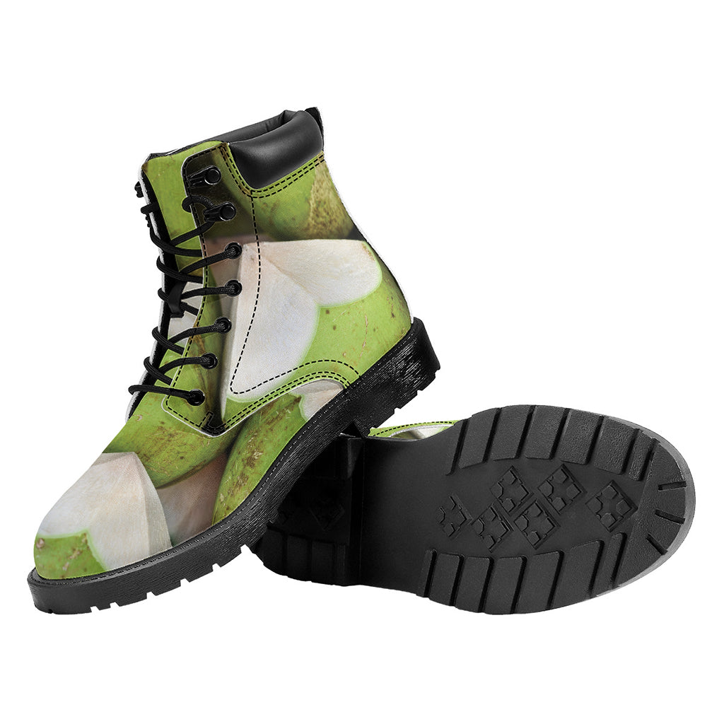 Coconut 3D Print Work Boots