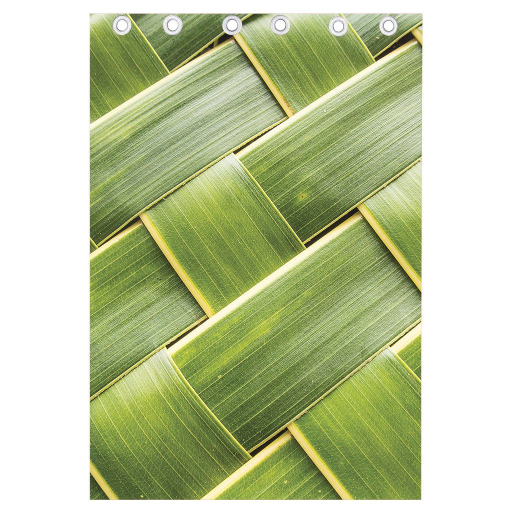 Coconut Leaf Print Curtain