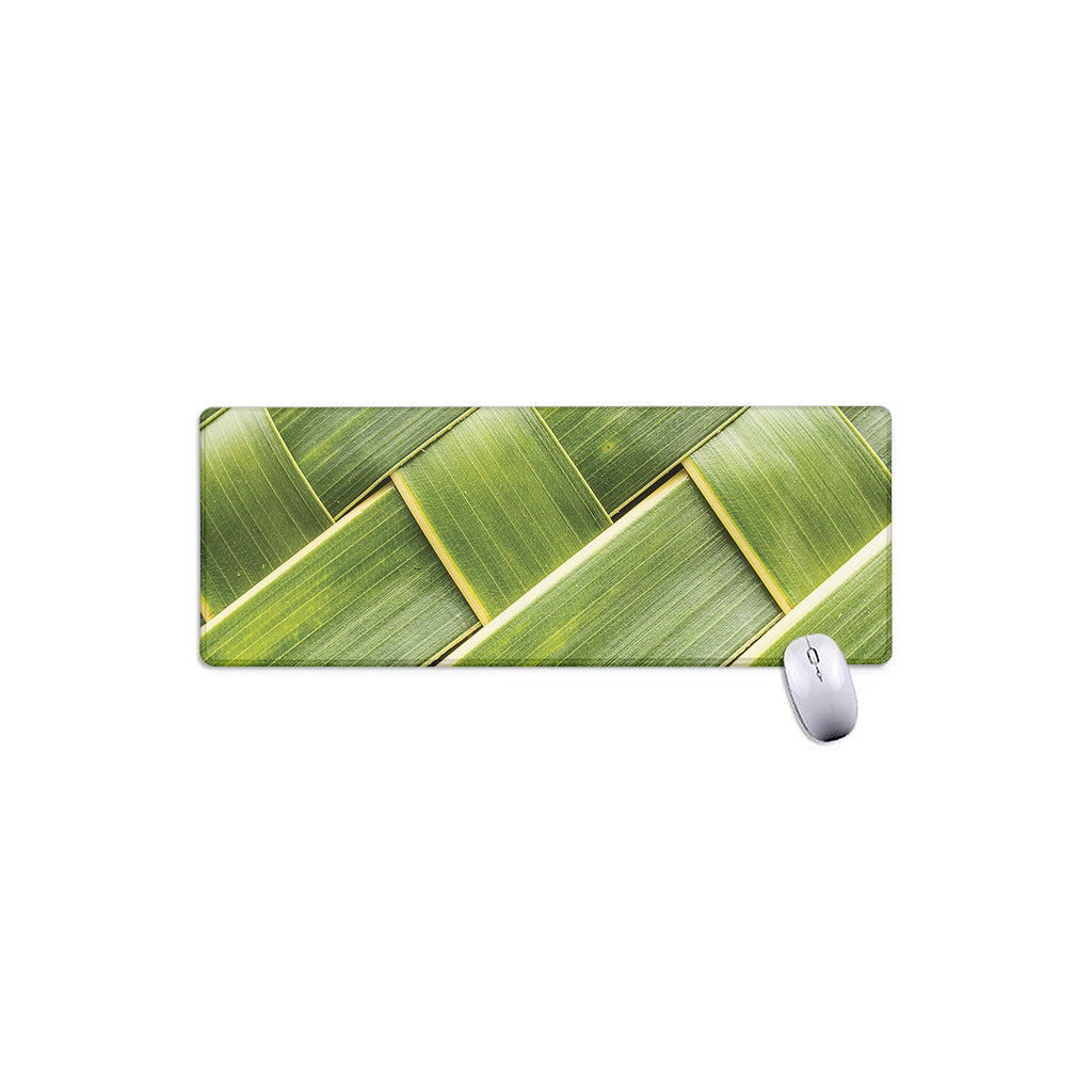 Coconut Leaf Print Extended Mouse Pad
