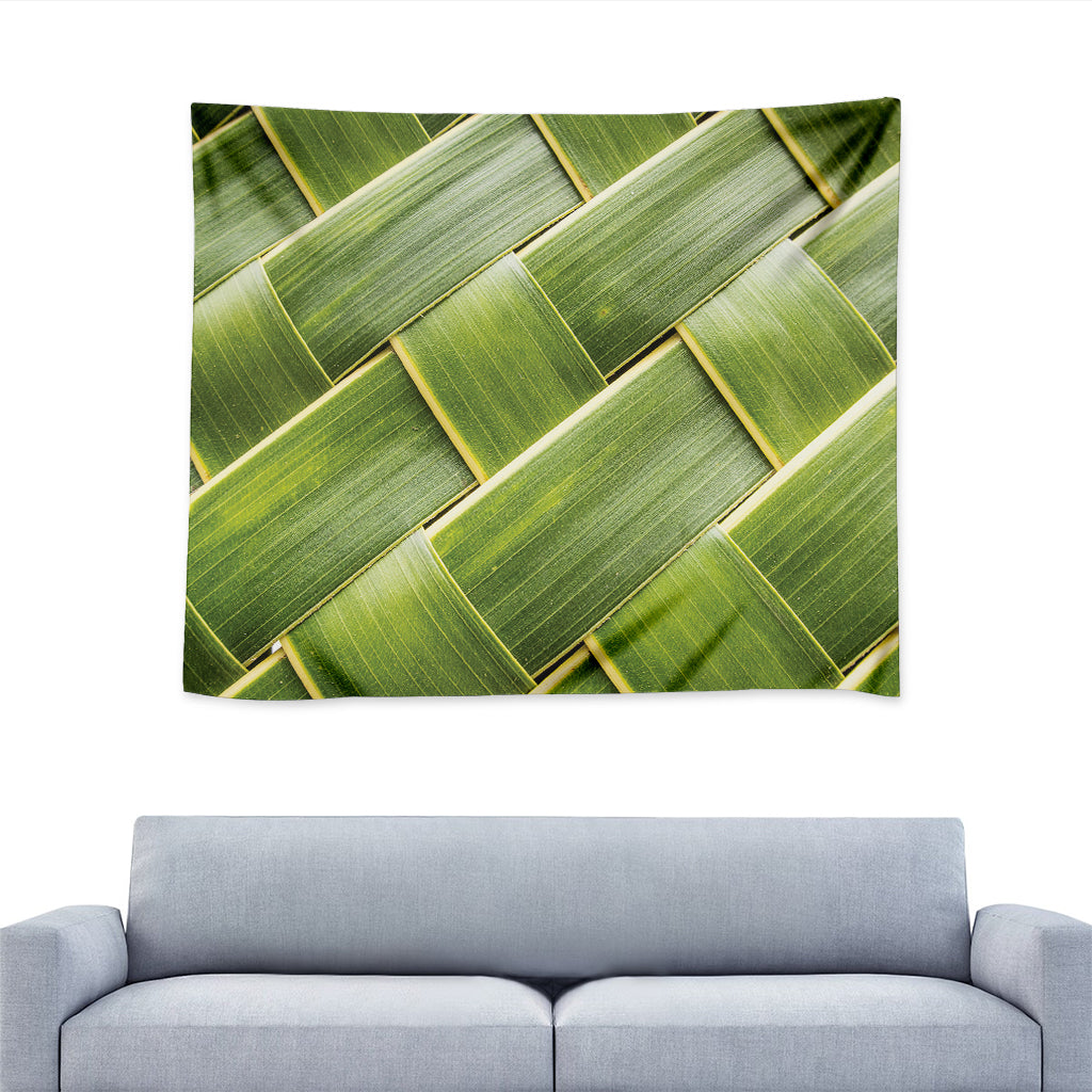Coconut Leaf Print Tapestry