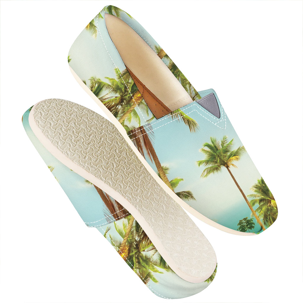 Coconut Tree Print Casual Shoes