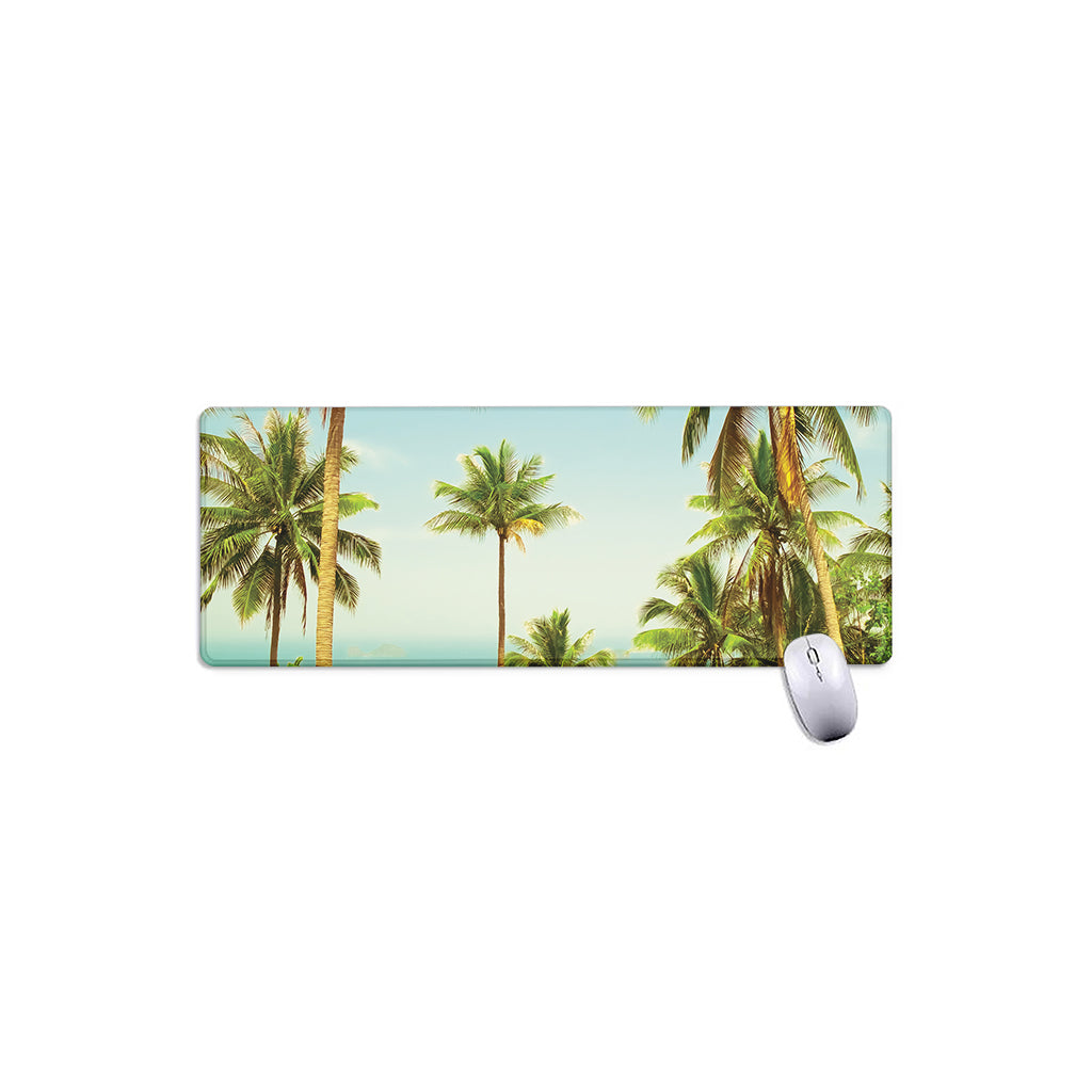Coconut Tree Print Extended Mouse Pad