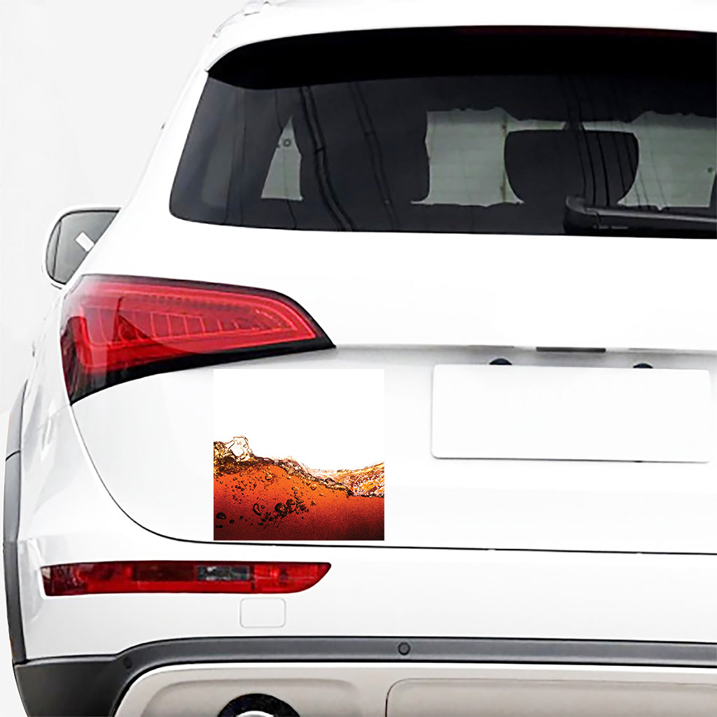 Cola Print Car Sticker
