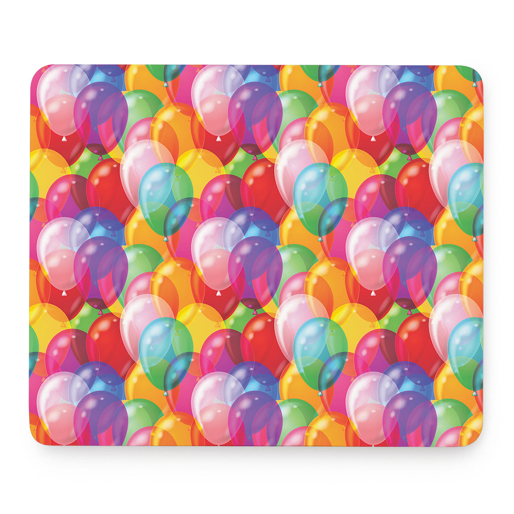 Colorful Balloon Pattern Print Mouse Pad