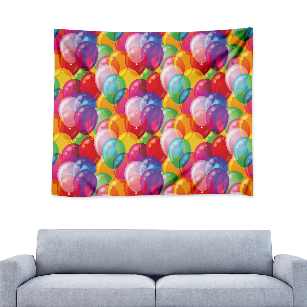 Colorful Balloon Pattern Print Tapestry
