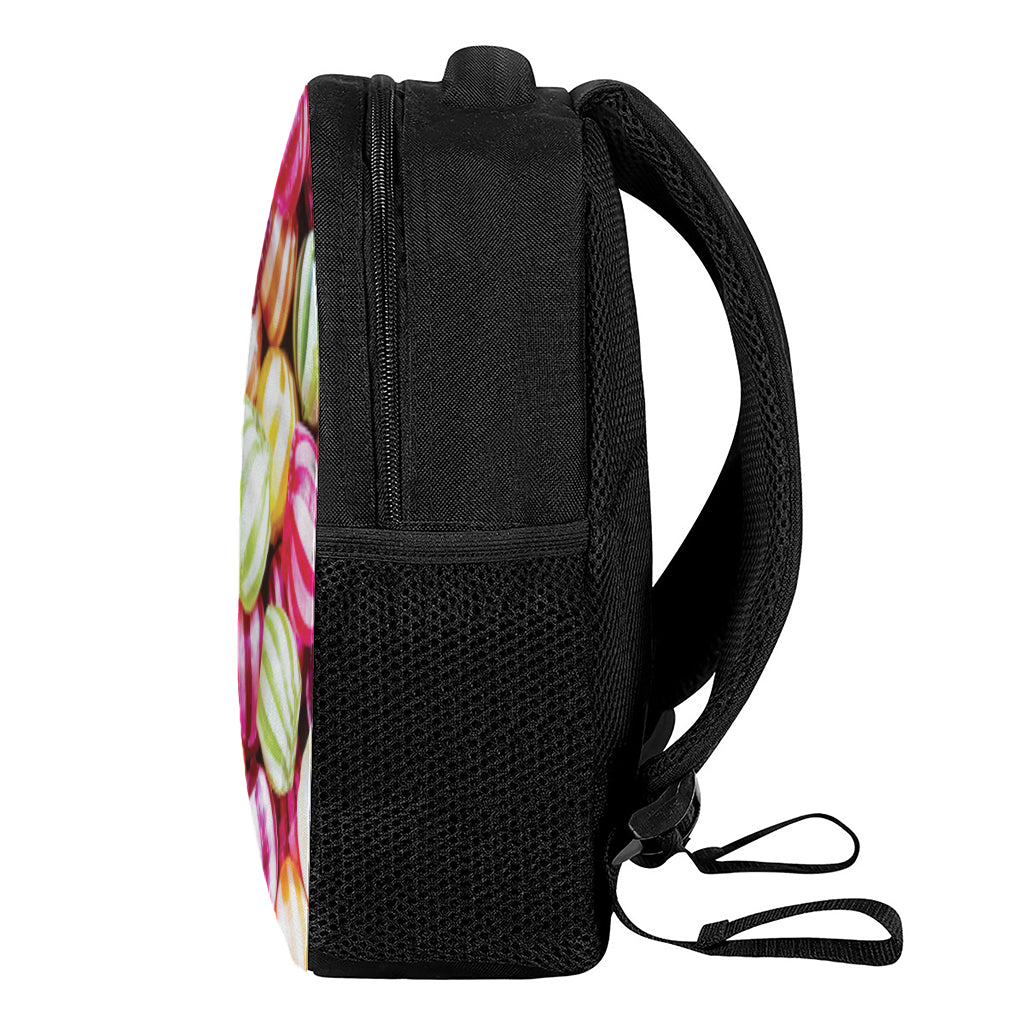 Colorful Candy Ball Print Casual Backpack