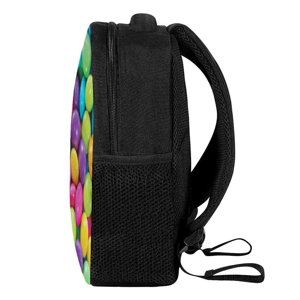 Colorful Chocolate Candy Print Casual Backpack