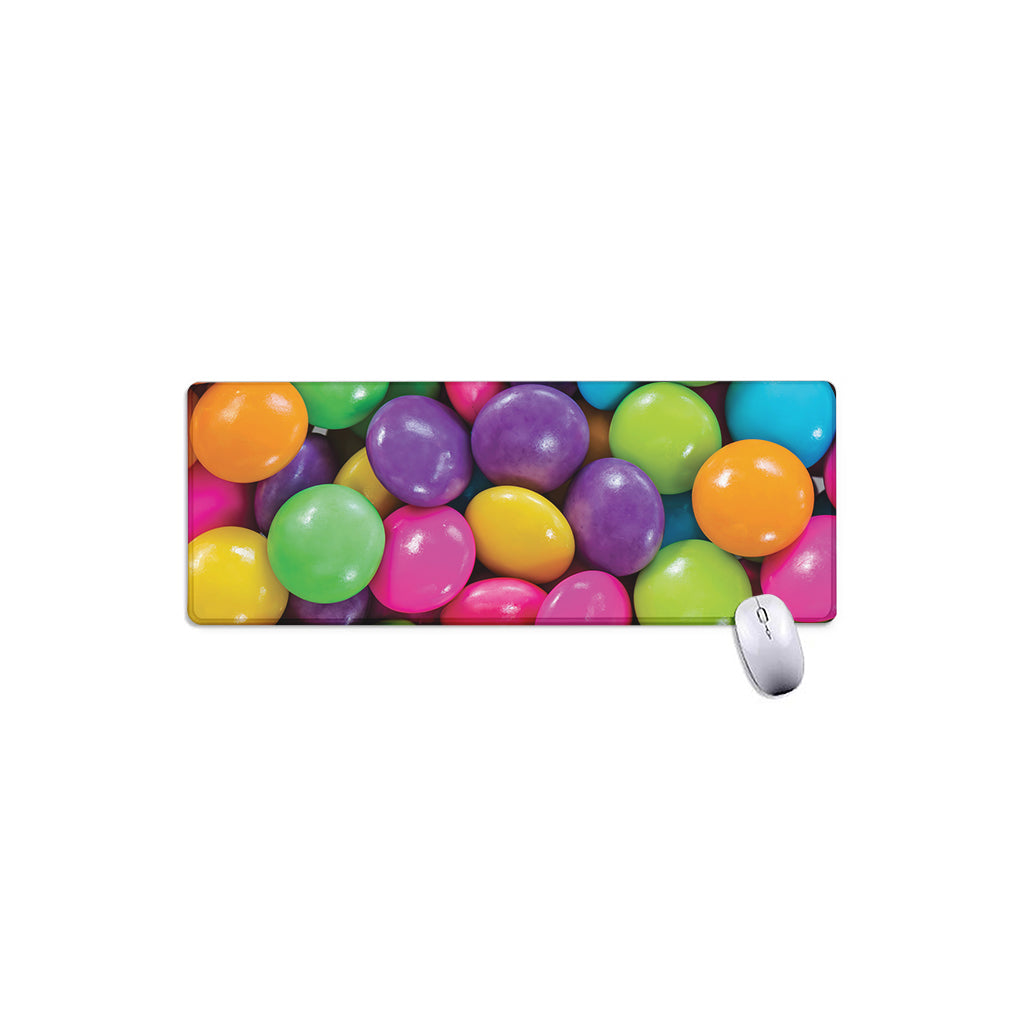 Colorful Chocolate Candy Print Extended Mouse Pad
