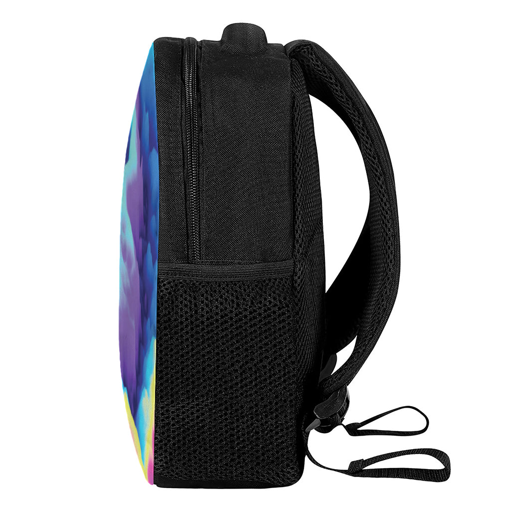Colorful Cloud Print Casual Backpack