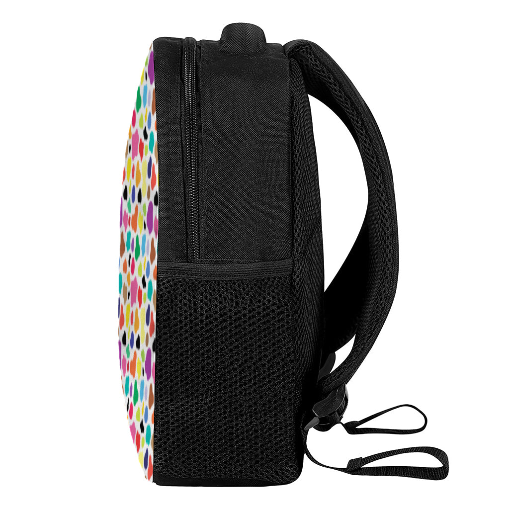 Colorful Cow Pattern Print Casual Backpack