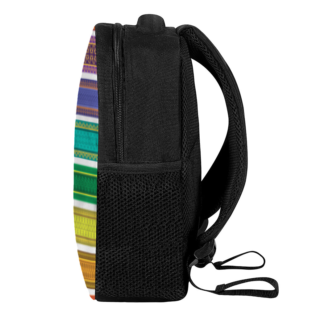 Colorful Ethnic Pattern Print Casual Backpack