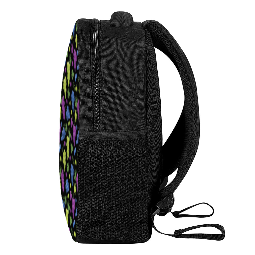 Colorful Grapes Pattern Print Casual Backpack