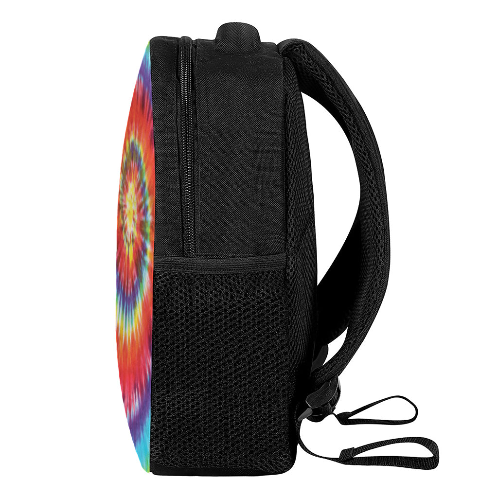 Colorful Hippie Tie Dye Print Casual Backpack
